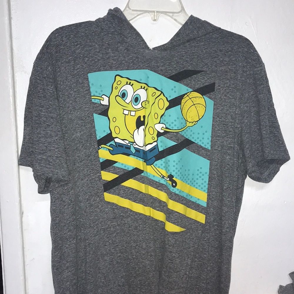 spongebob hooded sweatshirt